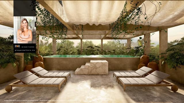 Increíble y Lujoso Departamento 2 Habitaciones en Exclusiva zona de Tulum