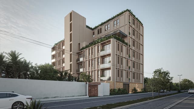 Departamento en venta de una habitacion en Temozon Norte