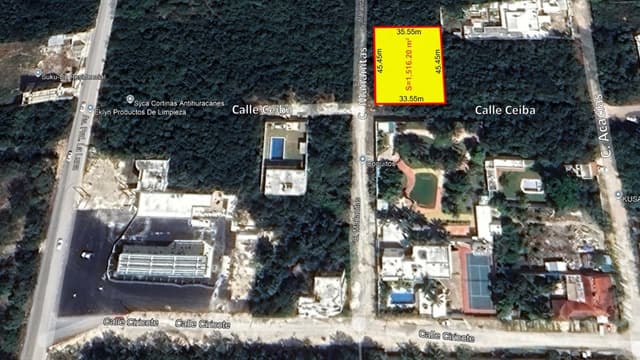 Terreno en Venta en Cancún, Quintana Roo