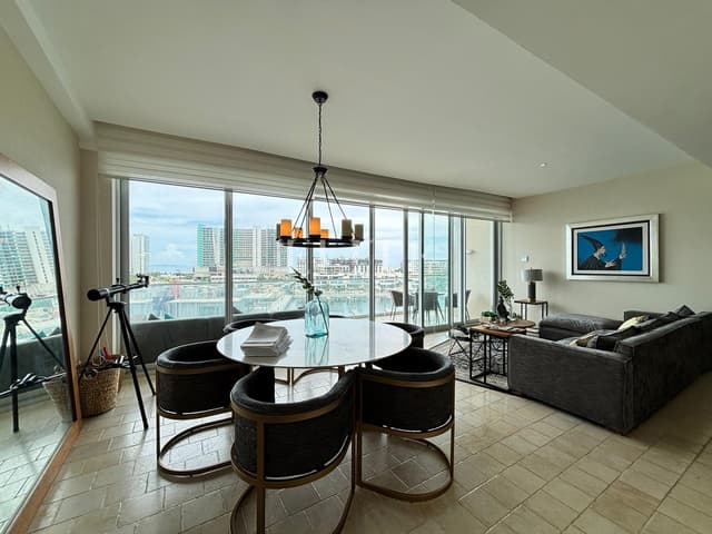 Departamento Amueblado en Renta en Aria Puerto Cancun