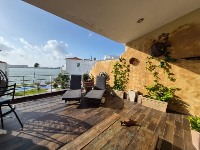 Departamento en 2 Niveles | Pok Ta Pok Cancún | 2 Recámaras, 2 Terrazas | 145.56 m² | Cerca de la Zona Federal