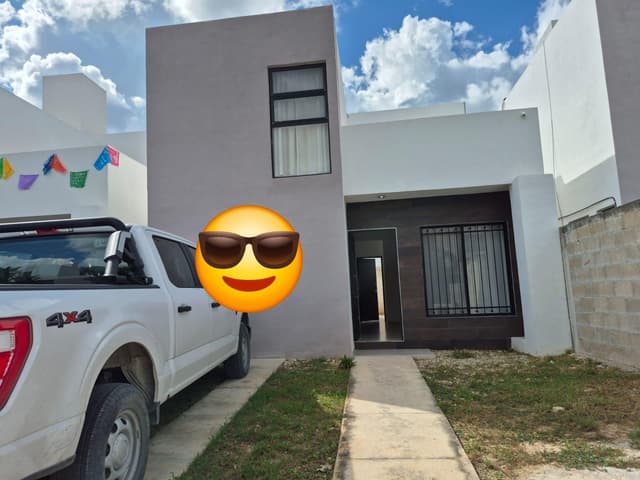 casa en renta en merida- 3 habitaciones 2 baños - gran san pedro cholul