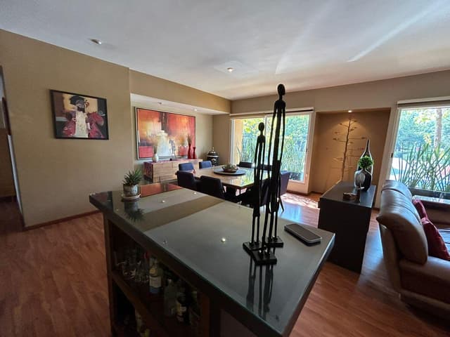 Venta departamento en La Loma Santa Fe . Vista arbolada