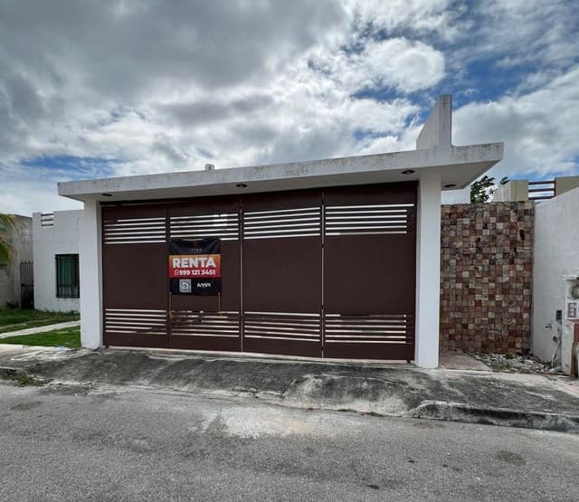 casa en renta en merida, amueblada- fraccionamiento las américas