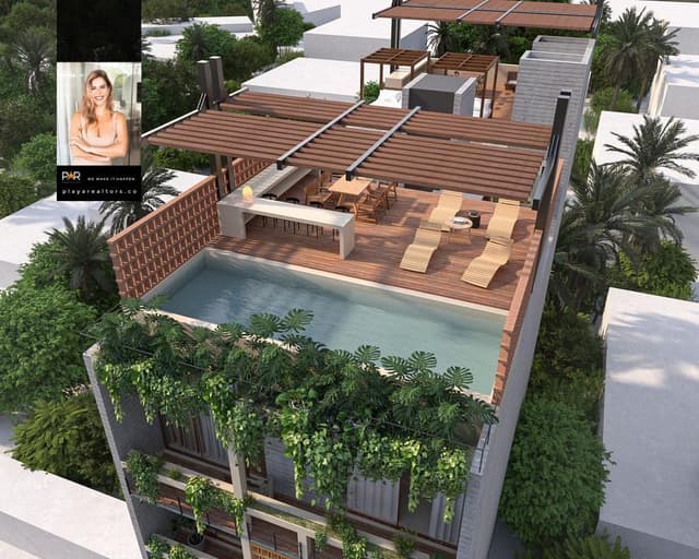 Elegante Loft Doble Altura Con Amenidades unicas en Playa del Carmen