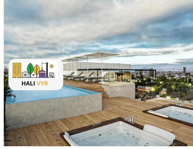 Loft en venta en Guadalupe Inn, amenidades y seguridad