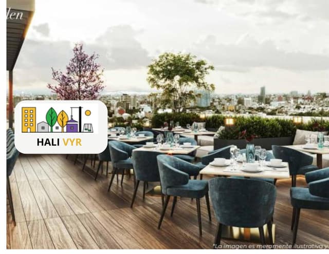 Salón de eventos en venta en Gabriel Mancera, en roof garden