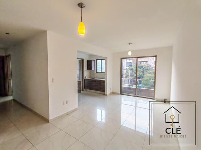 Dr José María Vertiz , Col. Vertiz Narvarte.90m2, como nuevo, 3 Recámaras