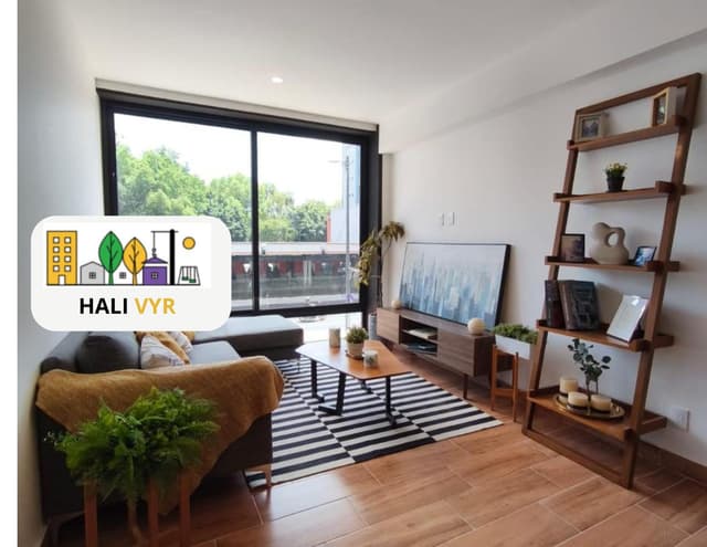 Departamento en venta en calzada de tlalpan, amenidades y seguridad