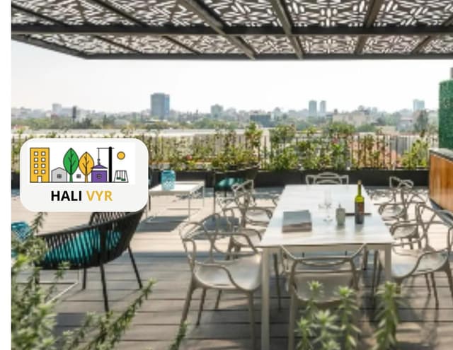 Loft, en renta en Hipódromo Condesa, amenidades, amueblado, servicios y mant. incluido