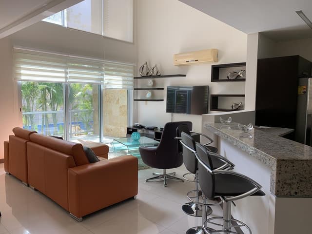 Departamento 2 Recámaras en Renta en Oasis 12 Condos Playa del Carmen