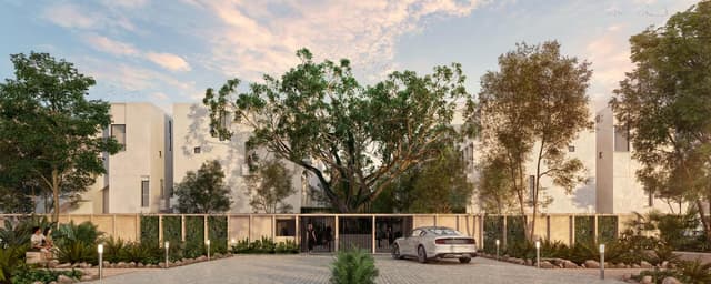 Departamento en venta en Temozon, Merida_ En privada con amenidades