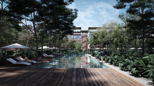 Flat Garden en Cozumel: Diseño Contemporáneo y Naturaleza