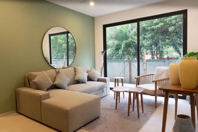 LINDO Departamento 1 hab, 2do piso. + RESTAURANTE Y BAR EN ROOFTOP + CINEMA + GIMNASIO