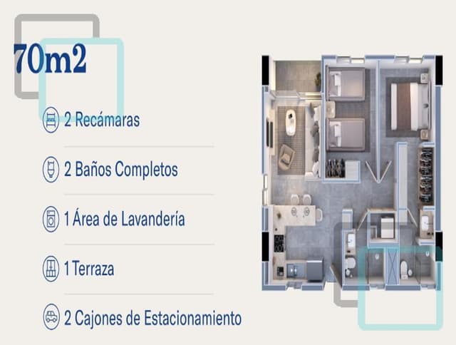 DEPARTAMENTO EN VENTA PEDREGAL DE LA HUASTECA ZONA SANTA CATARINA
