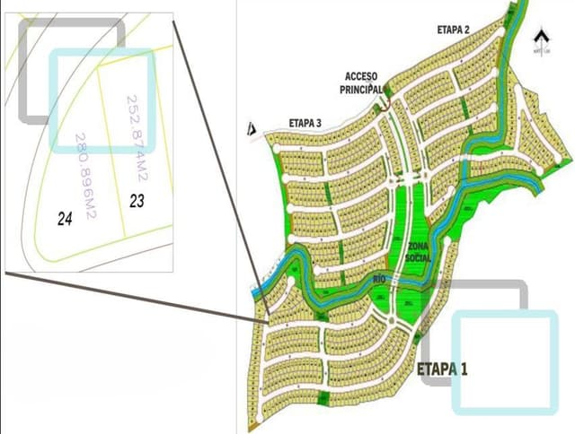 TERRENO RESIDENCIAL EN VENTA ZONA CARRETERA NACIONAL SANTIAGO