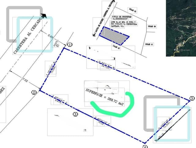 TERRENO RESIDENCIAL EN VENTA CARRETERA NACIONAL SANTIAGO