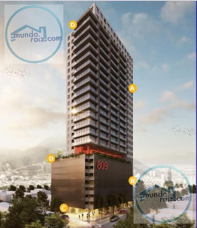 Departamento en Venta centro de Monterrey