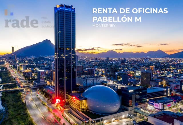 Oficina Renta Pabellon M