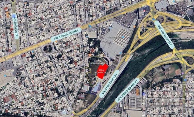 Terreno en Renta en Av. Constitución