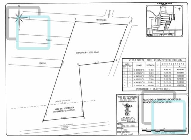 TERRENO MULTIFAMILIAR EN VENTA/RENTA EN LA ZONA DE GUADALUPE