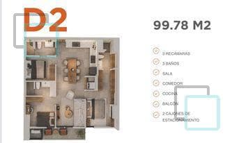 PREVENTA. DEPARTAMENTO EN LA COLONIA LECHUGAL ZONA SANTA CATARINA