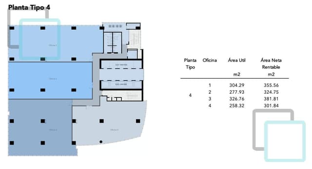 TORRE BH LIFEWORK - OFICINAS CORPORATIVAS EN VENTA/RENTA - Blvd. Antonio L. Rodríguez 3050, Col. Santa María