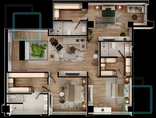 VENTA DE DEPARTAMENTO EN ZONA VALLE PONIENTE SANTA CATARINA