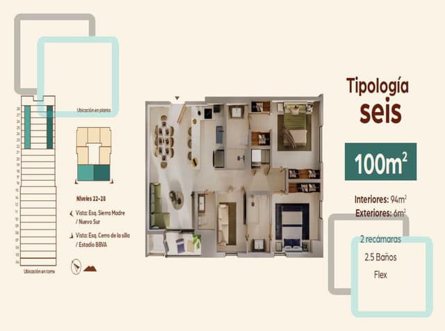 DEPARTAMENTO EN VENTA NUEVO SUR ZONA MONTERREY