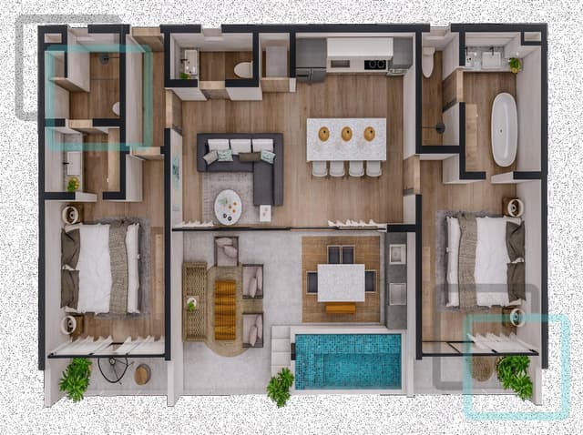 VENTA DE DEPARTAMENTO EN ZONA TULUM QUINTANA ROO