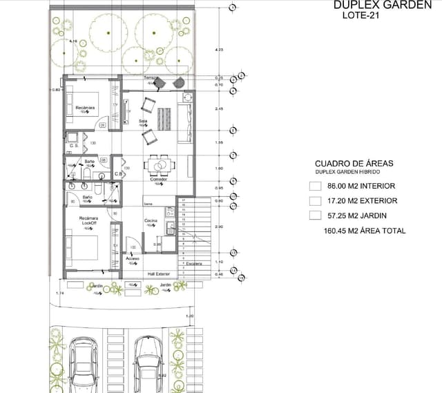 Adorable Departamento duplex con jardín en preventa!