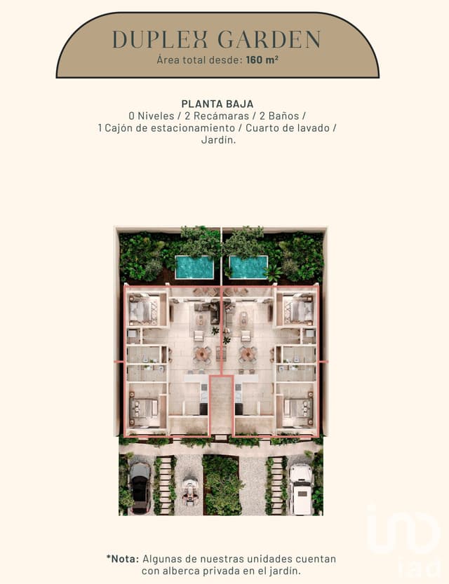 Adorable Departamento duplex con jardín en preventa!