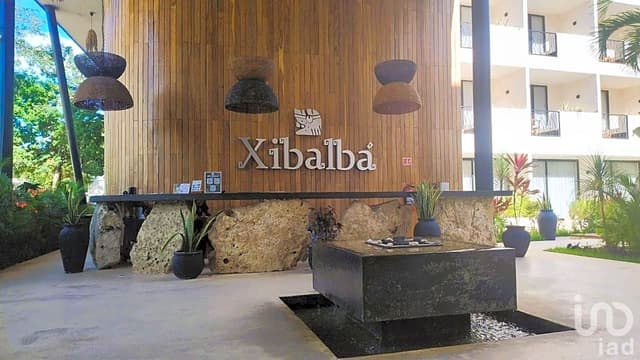 Estudio amueblado en venta con plunge in en Tulum