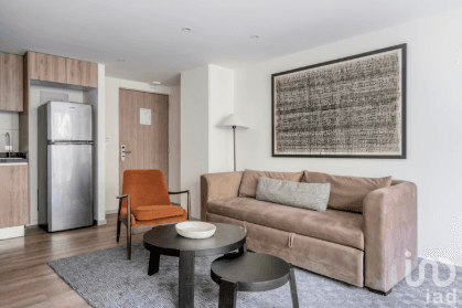 Departamento en renta en Río Nazas, Cuauhtémoc, CDMX.