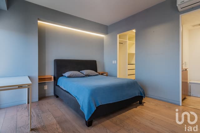 Departamento en renta en la Colonia Roma Sur, Ciudad de México.