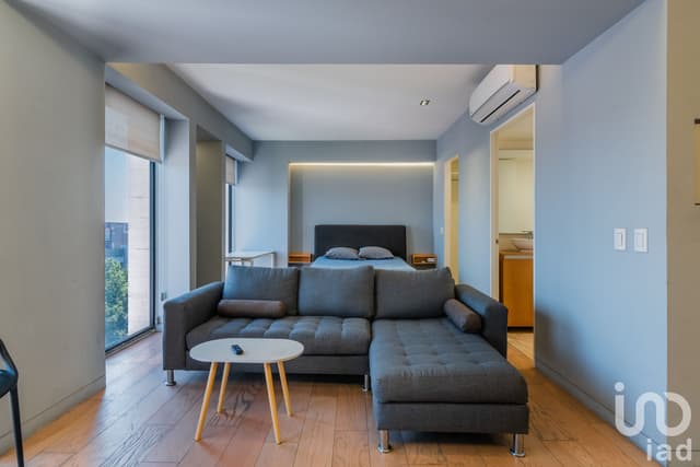 Departamento en renta en la Colonia Roma Sur, Ciudad de México.