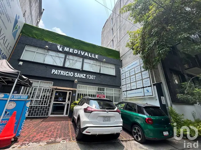 Consultorio en renta en Patricio Sanz 1307, Del Valle Norte, Benito Juárez, CDMX.