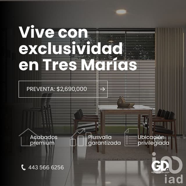 SE VENDE CASA EN LOMA ALTA TRES MARIAS MORELIA