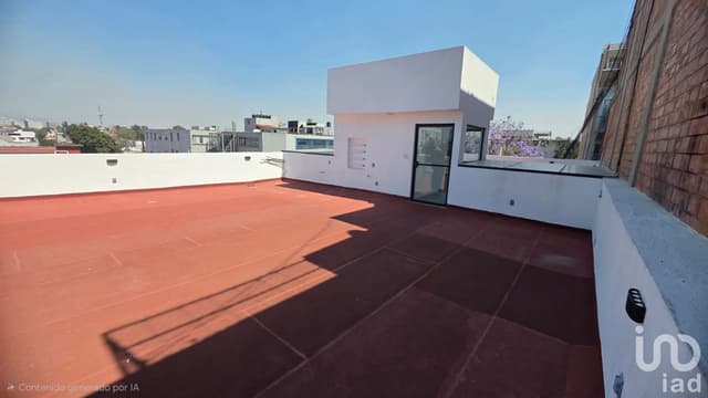 Departamento nuevo con roof garden privado en la colonia Asturias