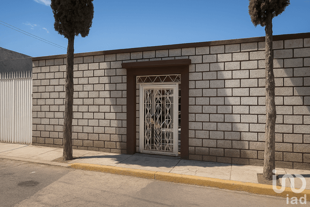 Terreno con construcción adaptable una parte en obra negra