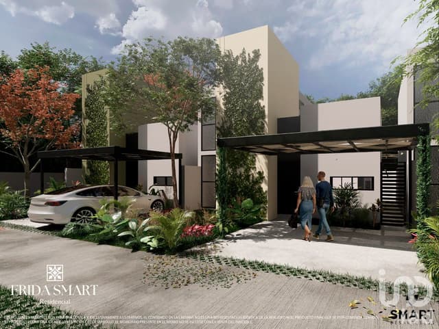 CASA MODELO A FRIDA RESIDENCIAL CONKAL, YUCATÁN