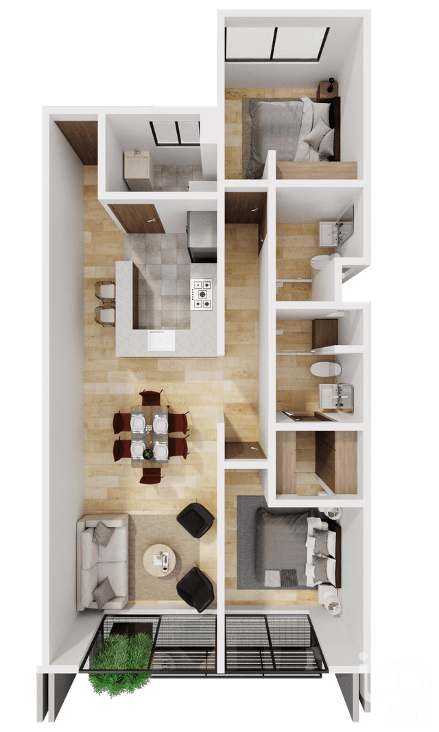 DEPARTAMENTO en VENTA, LAZARO CARDENAS, CENTRO