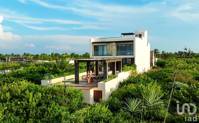 LOTE FRENTE AL MAR EN VENTA, SANTA CLARA, YUCATAN