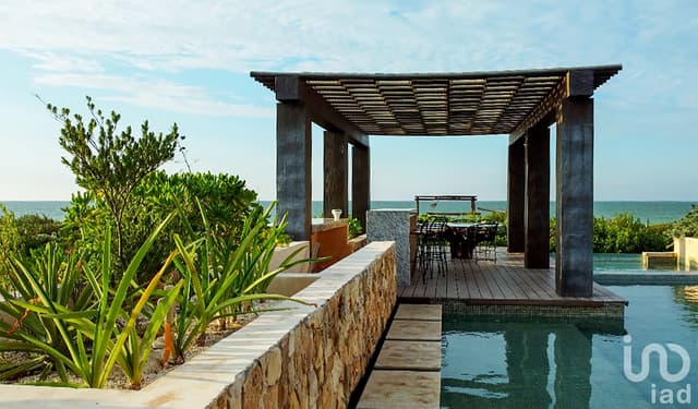 LOTE FRENTE AL MAR EN VENTA, SANTA CLARA, YUCATAN