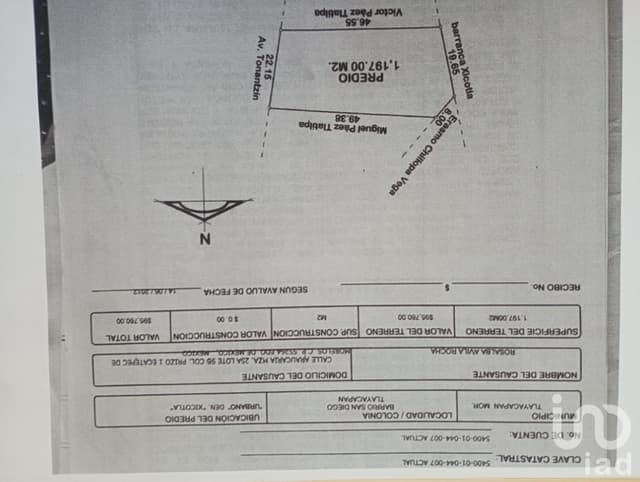 Terreno de Inversion. Tlayacapan, Morelos.