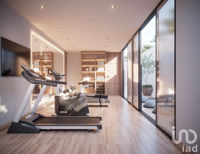 Departamento de dos recamaras con terraza en preventa en Colonia Maya