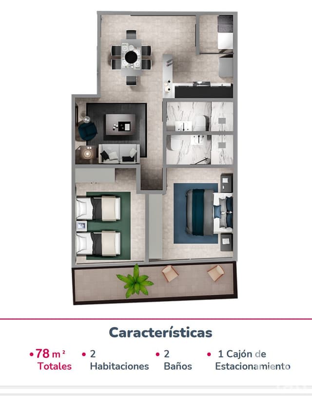 Departamento en Venta Col. Roma