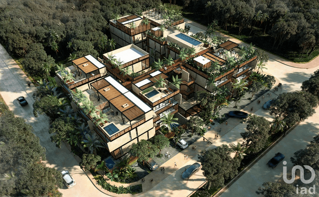 Departamento en venta con 2 recámaras en Tulum, Aldea Zama.
