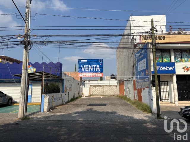 Terreno uso comercial en Corregidora, Querétaro