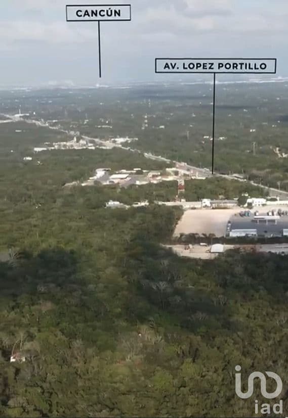 Terreno en venta en Cancún Quintana Roo. ( Lopez Portillo )